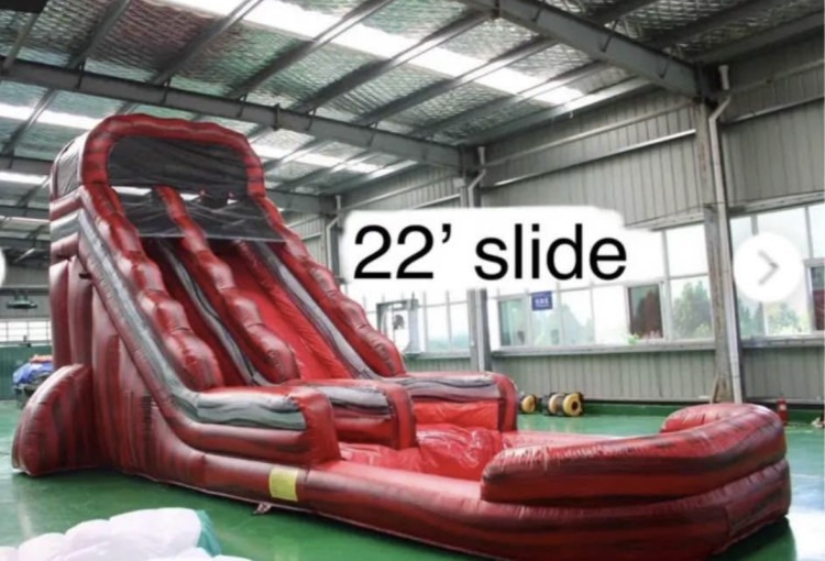 22' Big Red Waterslide