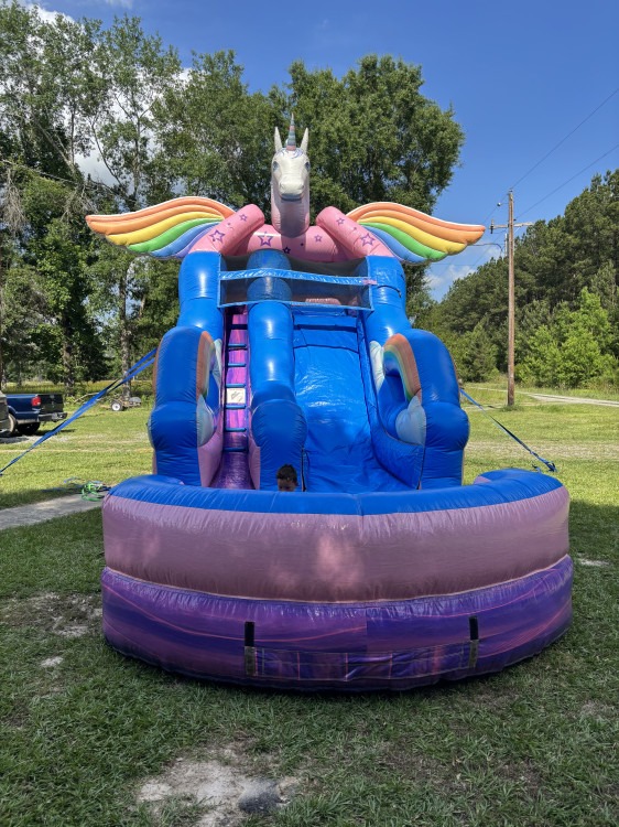 18 FT Unicorn water slide