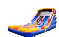 18 Foot Double Lane Water Slide