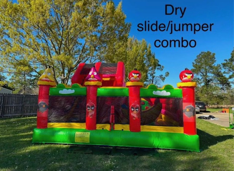 Angry Bird Dry Combo Rental | Southwest LA Bounce House