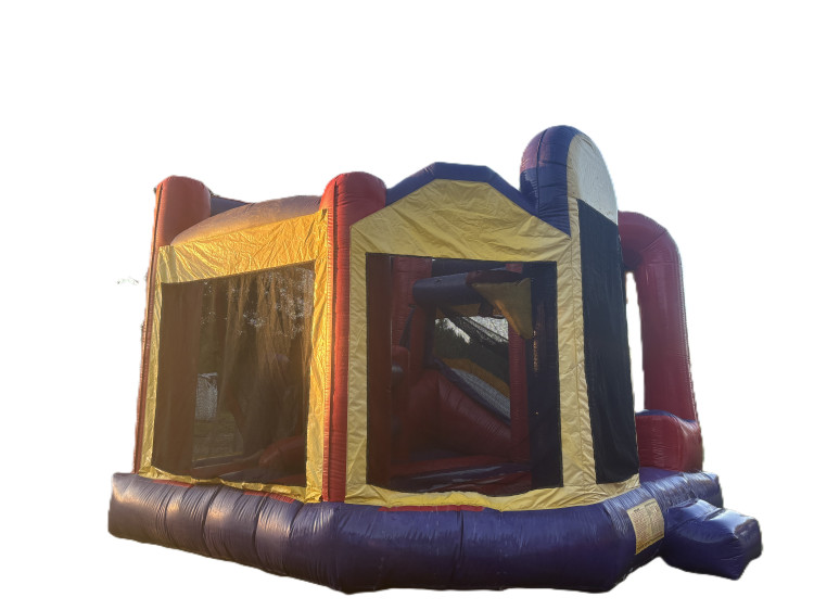 Ninja Jump and Slide Combo inflatable